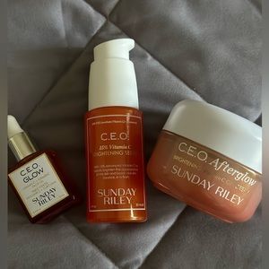 Sunday Riley C.E.O. Glow set!